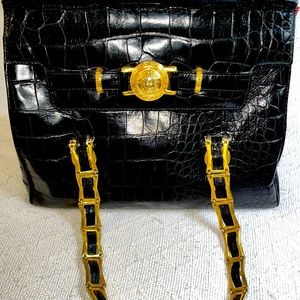 Rare Vintage Gianni Versace shoulder bag.
